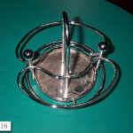 Chrome Caster Stand