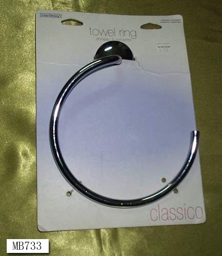 MB733 8 In Chrome Towel Ting