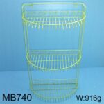 3 Level Vinyl Sprayed Bath Rack