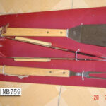 3Pcs Wood Handle Bbq Tools