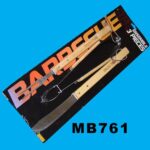 3Pcs Wood Handle Bbq Tools