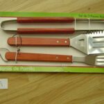 3Pcs Wood Handle Bbq Tools