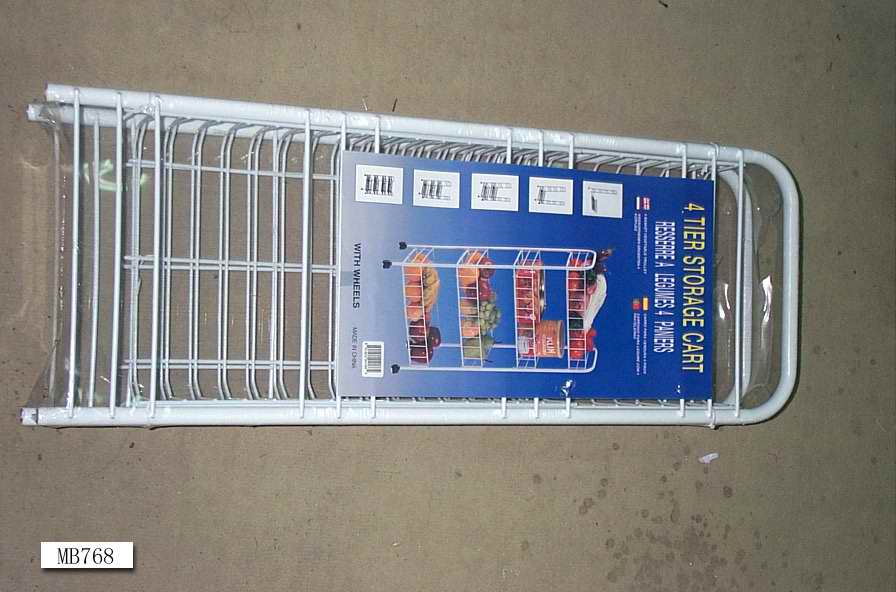 MB768 4 Tier Storage Cart