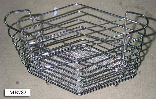 MB782 Lozenge Chrome Cutlery Holder