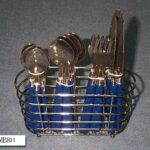 12Pcs Cutlery+Oval Stand