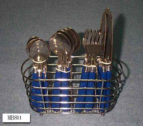 MB811 12Pcs Cutlery+Oval Stand