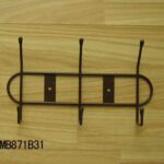 3Pcs Hooks Hanger Print Cooper Colour