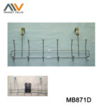 6Pcs Hook Hanger W/Steel Bead