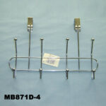 4Pcs Hook Hanger W/Steel Bead