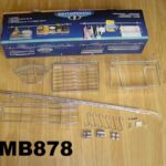 12Pcs Chrome Kitchen Rack In Box