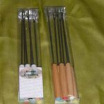 6Pcs Bbq Forks In Pvc Box