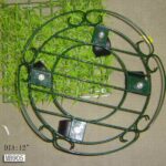 Vinyl Coated Plant Stand W/4Ps Wheel