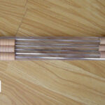 6Pcs Bbq Skewer Wooden Handle Pvc Box