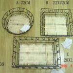 Fruit Basket With Wicks