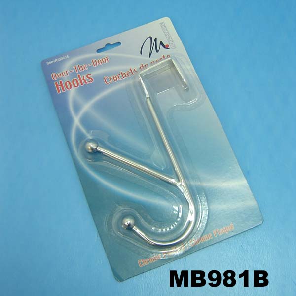MB981B Chrome Plate Door Hanger