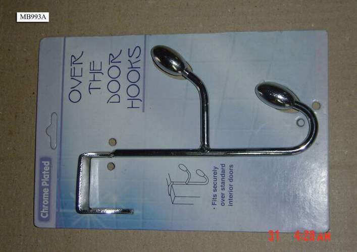 MB993A-1 Chrome Plate Door Hanger T/C