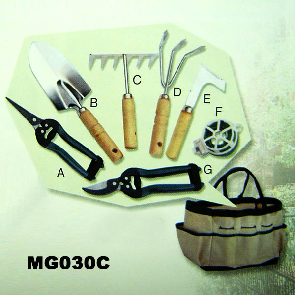 MG030C 7Pcs Garden Set In Pouch
