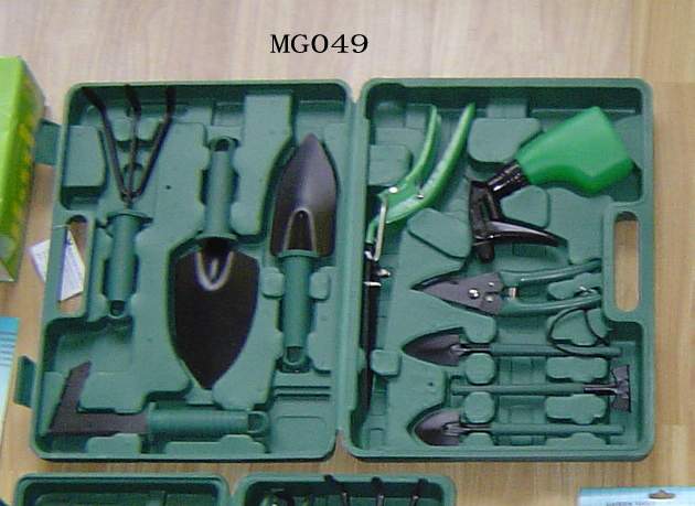 MG049 10Pcs Garden Tools In Plastic Case