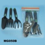 3Pcs Plastic Garden Tools In Pvc W/Head Card