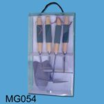 4Pcs Garden Tool Wooden + Soft Grip