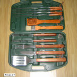 Bbq Tools In Plastic Box