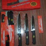 12Pcs Paring Knife In Color Box