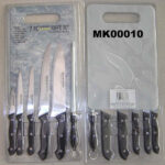7Pcs Knives Set W/ Cuttin Board D/B