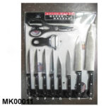 10Pcs Kitchen Knives（8Pcs Kinves+Scissor+Peeler）