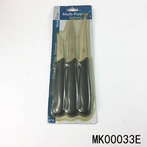 Steak Knife+Fruit Knife+Multi Knife B/C