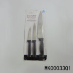 3Pcs Stainless Steel Chef Knife Set