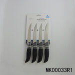 4Pcs Soft Grip Stek Knife Set