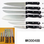8" Pom Handle Chef Knife With Plastic Blade Cover