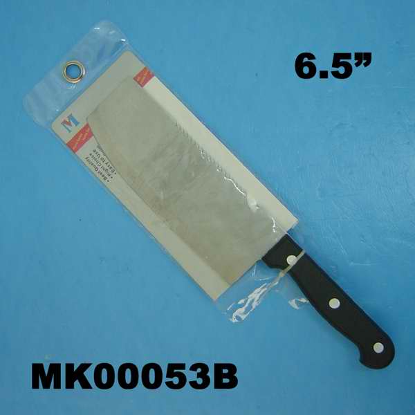 MK00053B 6.5" Chopping Knife W/Plastic Handle