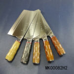 Chopping Knife With Resin Handle In Color Box