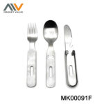3Pk Cutlery Set Knife Fork Spoon Tc