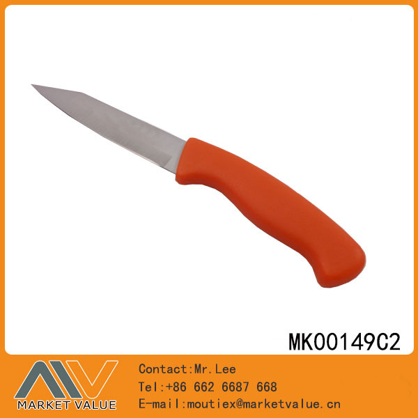MK00149C2 4.5" Fruit Knife With Pp Handle In Polybag+Paper Cover Sealed