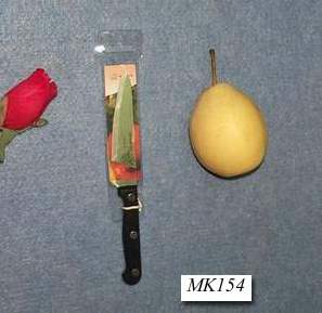 7"Chfe Knife 1.5Mm W/Bakelite Handle In Pvc Bag