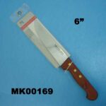 6"Meat Knife & Wood Handle