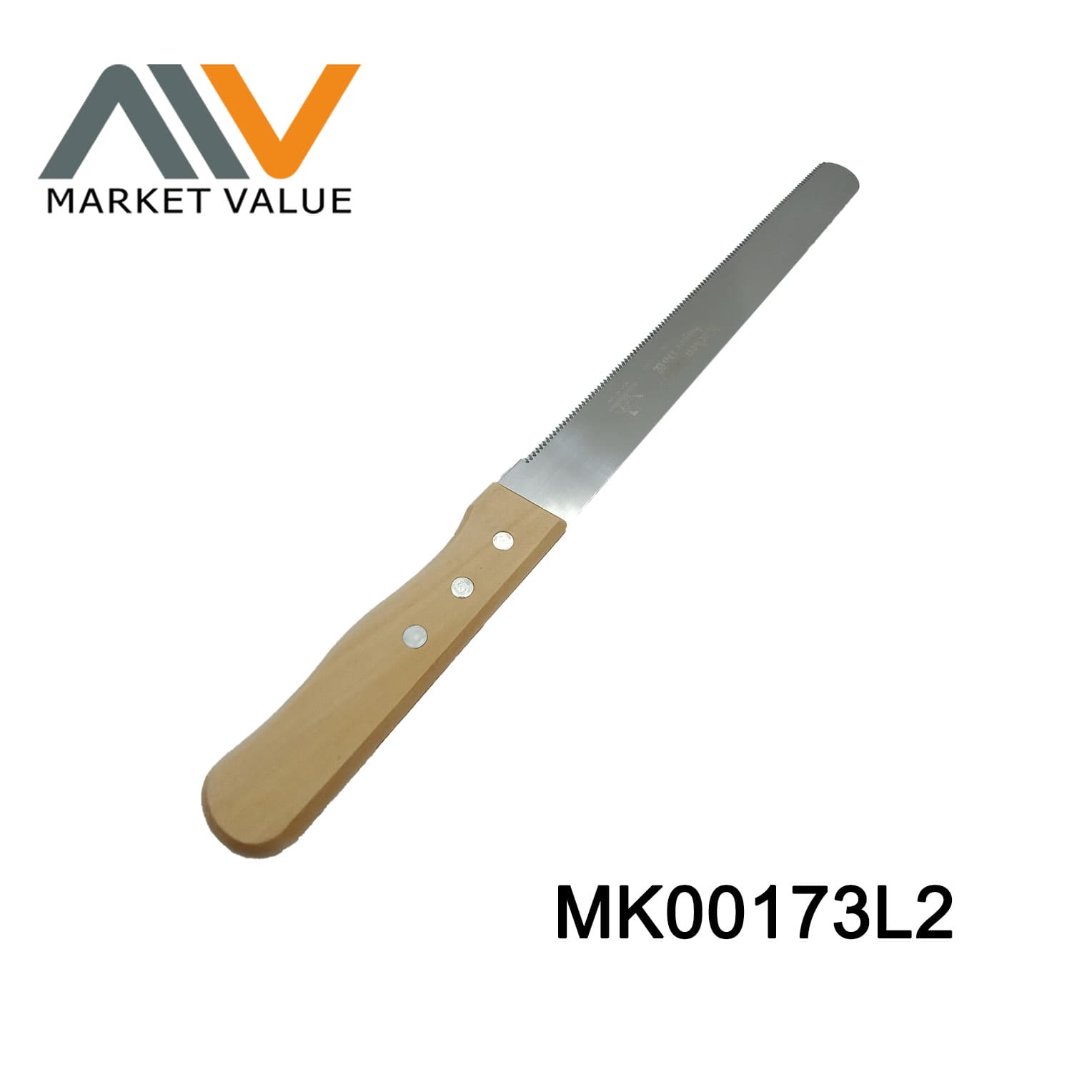 MK00173L2 Bread Knife With Wooden Handle