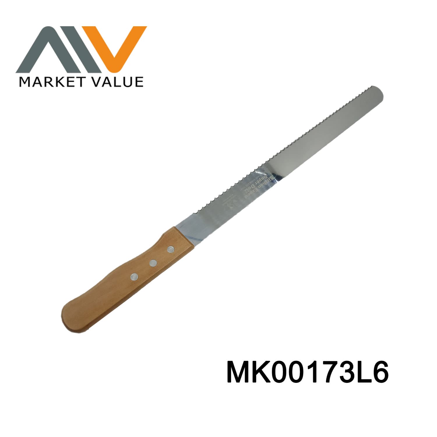 MK00173L6 10 Inch Bread Knife With Wooden Handle