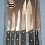 7Pcs Knife Set W/Abs Handle D/B