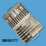18Pcs Knife Set In Plastic Case