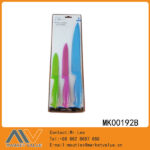 3 Pcs Kitchen Knife With Non-Stick Coating