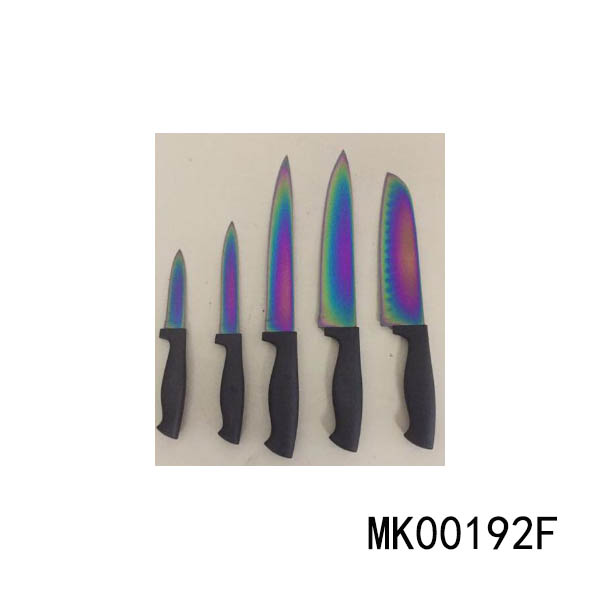 MK00192F 5Pcs Kitchen Knife Sets With Pp Handle