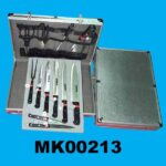 13Pcs Knife Set In Al Case 3