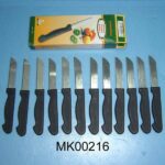 12Pcs Fruit Knife In Color Box
