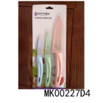 Paring Knife  Set Non-Sticker Blade With Pp Handle