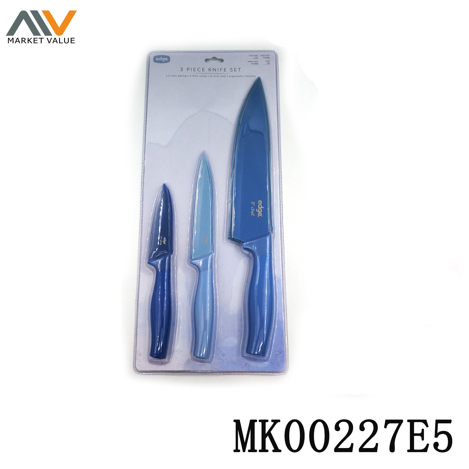MK00227E5 3 Piece Kitchen Knife Set