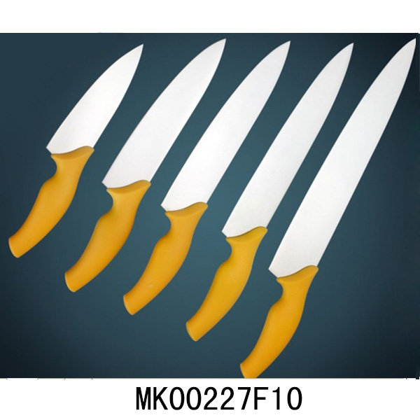 MK00227F10 5Pcs Plastic Handle Knives Set
