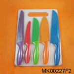 5Pcs Plastic Cover Printing Knife  Teflon Painting Set With Plastic Cutter Bourd